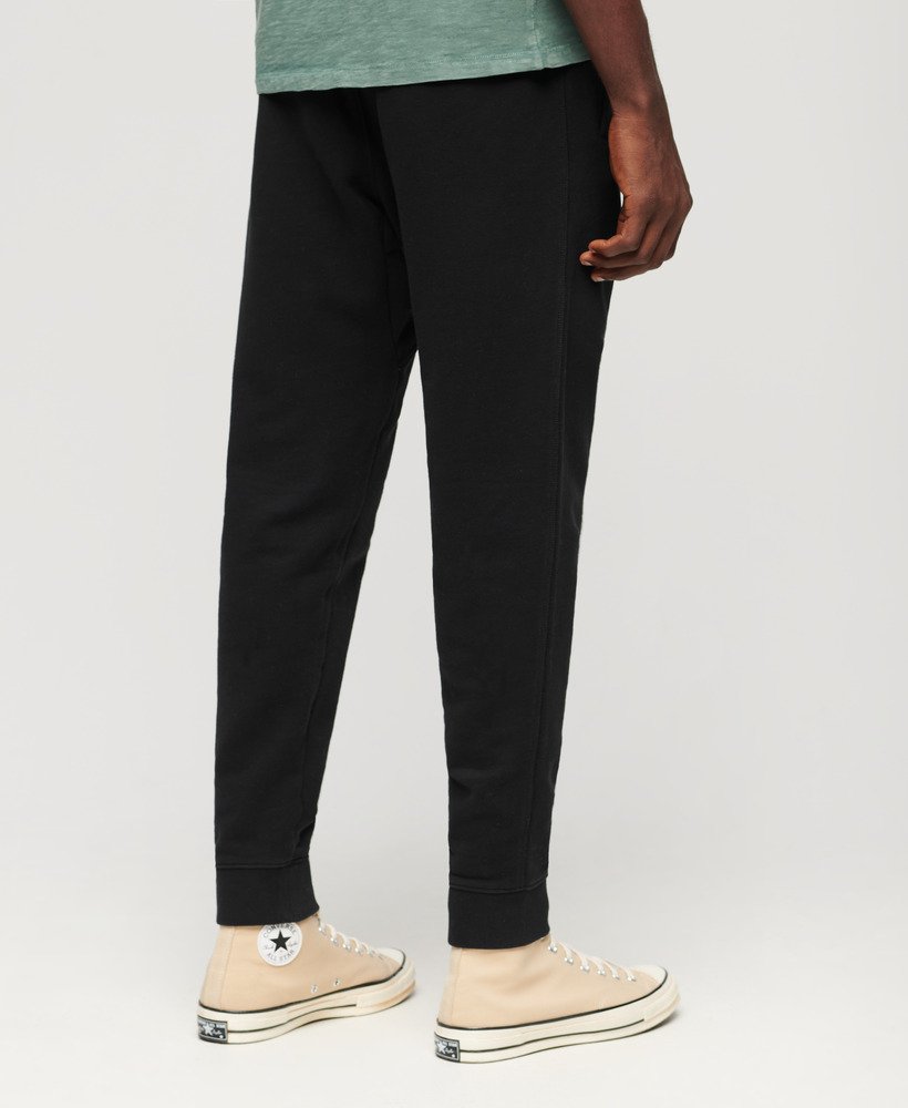 Mens - Sportswear Logo Tapered Joggers in Black | Superdry