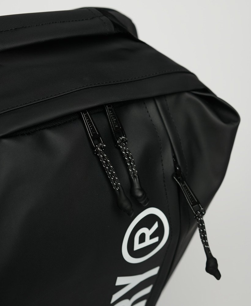 Men’s - 25 Litre Tarp Backpack in Black/white | Superdry