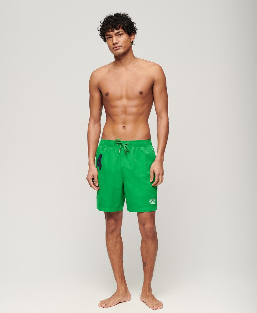 Superdry Recycled Polo 17-inch Swim Shorts - Mens Mens Swim-shorts