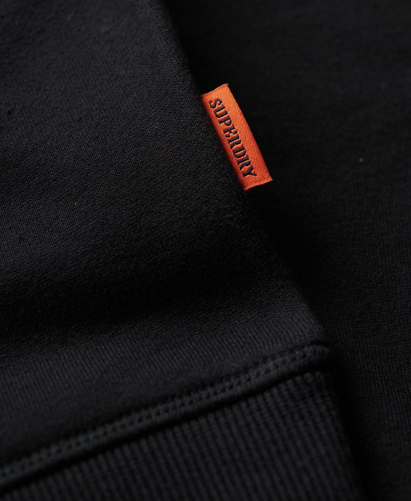 Mens - Essential Logo Crew Sweatshirt in Black | Superdry UK