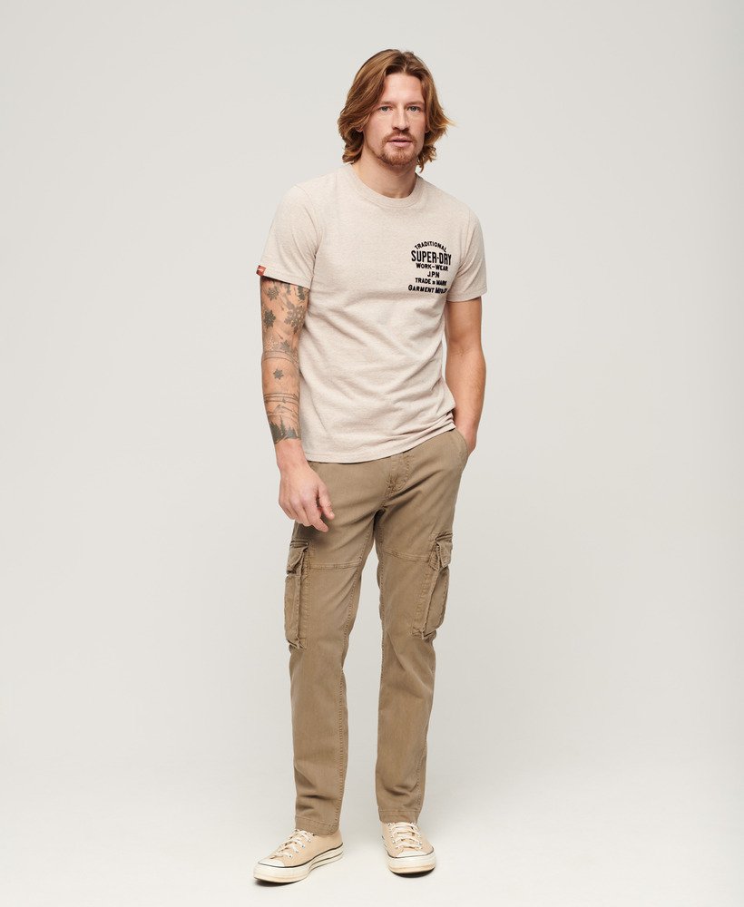 Men's - Core Cargo Pants in Tan Khaki