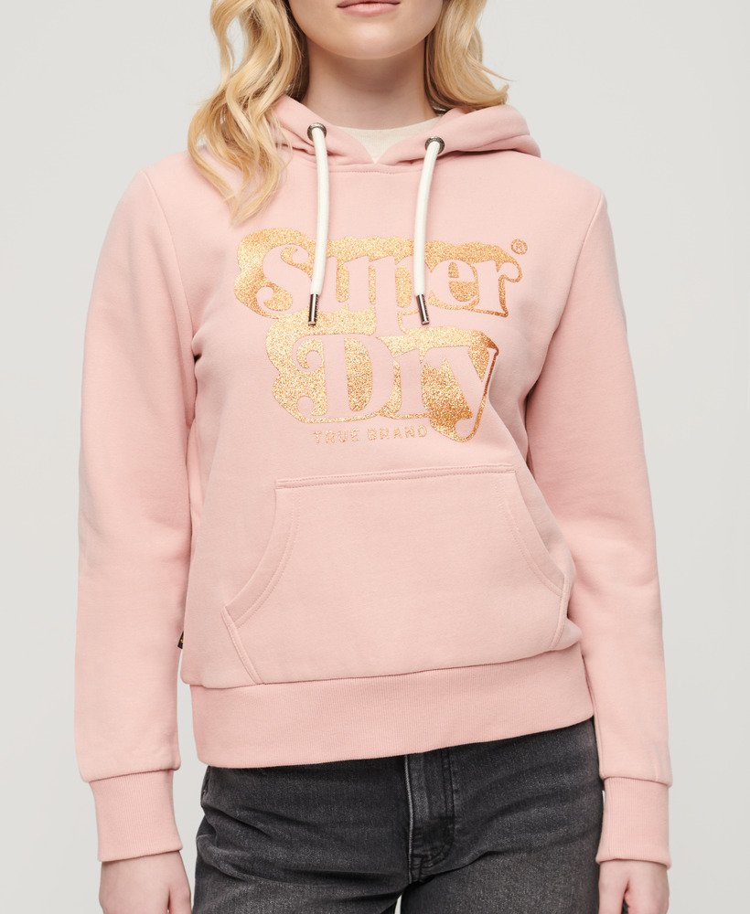 Superdry best sale hoodie rosa