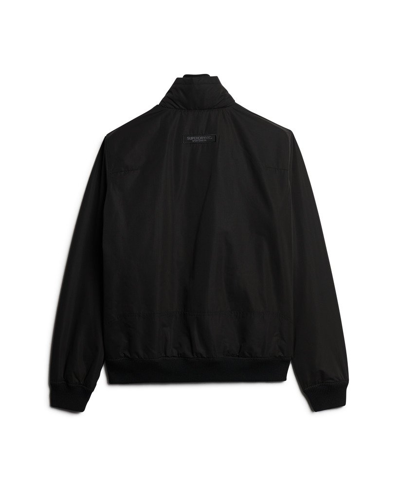 Men's - Sports Harrington Jacket in Black | Superdry UK