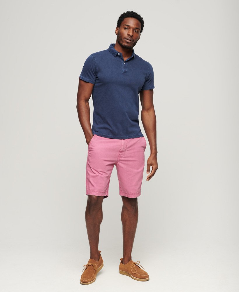 Men's - Vintage International Shorts in Washed Pink | Superdry UK