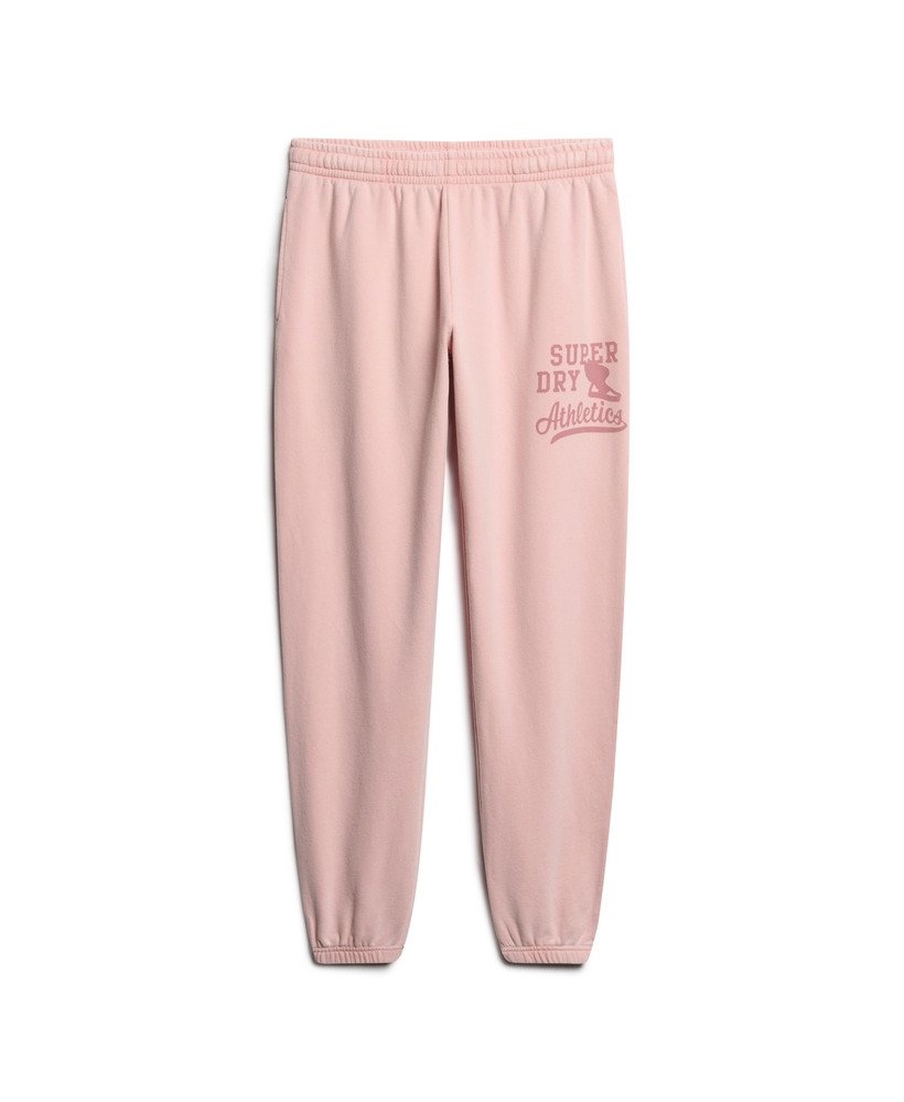 Womens - Vintage Washed Graphic Jogger in Soft Pink | Superdry UK