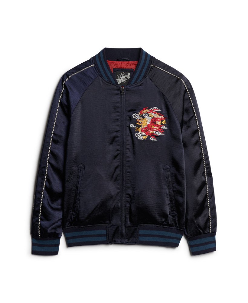 Superdry Sukajan Embroidered Bomber Jacket - Men's Mens Jackets