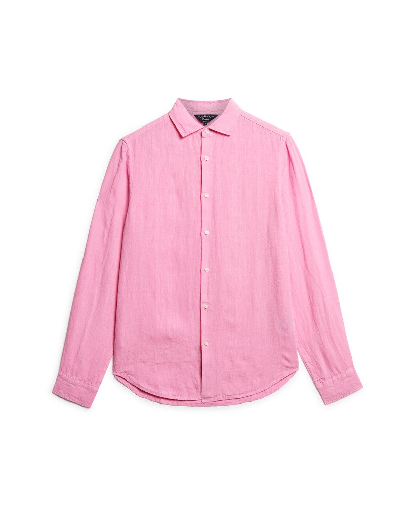 Superdry VINTAGE - Long sleeved top - la soft pink marl/mottled light pink  