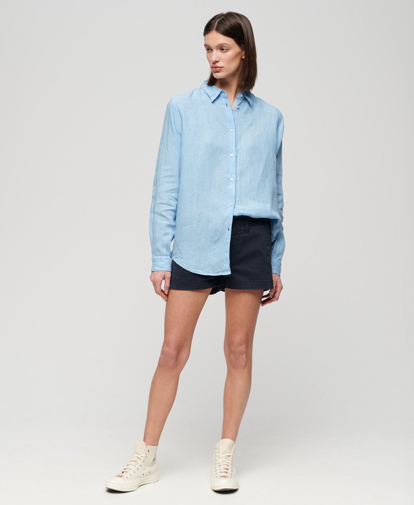 Buy Beige & Blue Shirts for Women by SUPERDRY Online