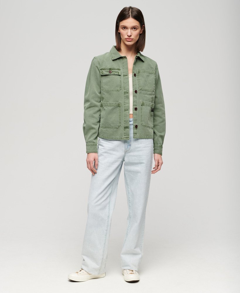 Buy Superdry Green Military M65 Embroidered Lightweight Jacket from Next USA