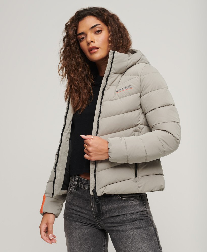 Seamless lightweight quilted jacket