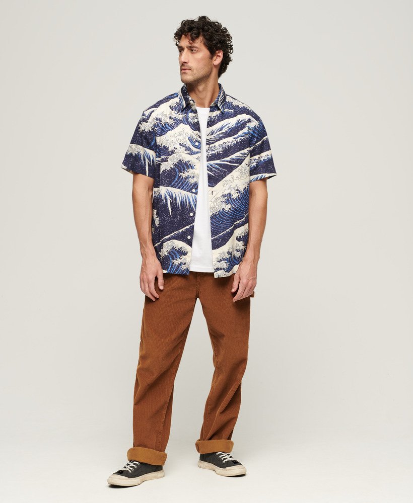 Capital One Hawaiian Shirt Brand Logo Design For Men Gifts Summer Holiday  Beach - Banantees