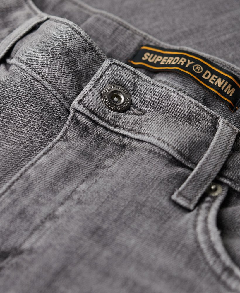 Mens - Vintage Skinny Jeans in Clinton Used Grey