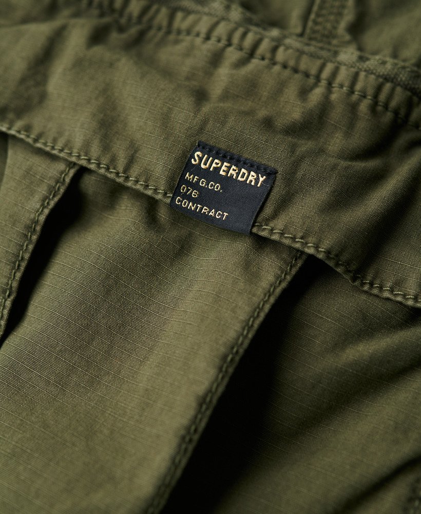 Womens - Low Rise Para Cargo Pants in Olive Night Green | Superdry UK