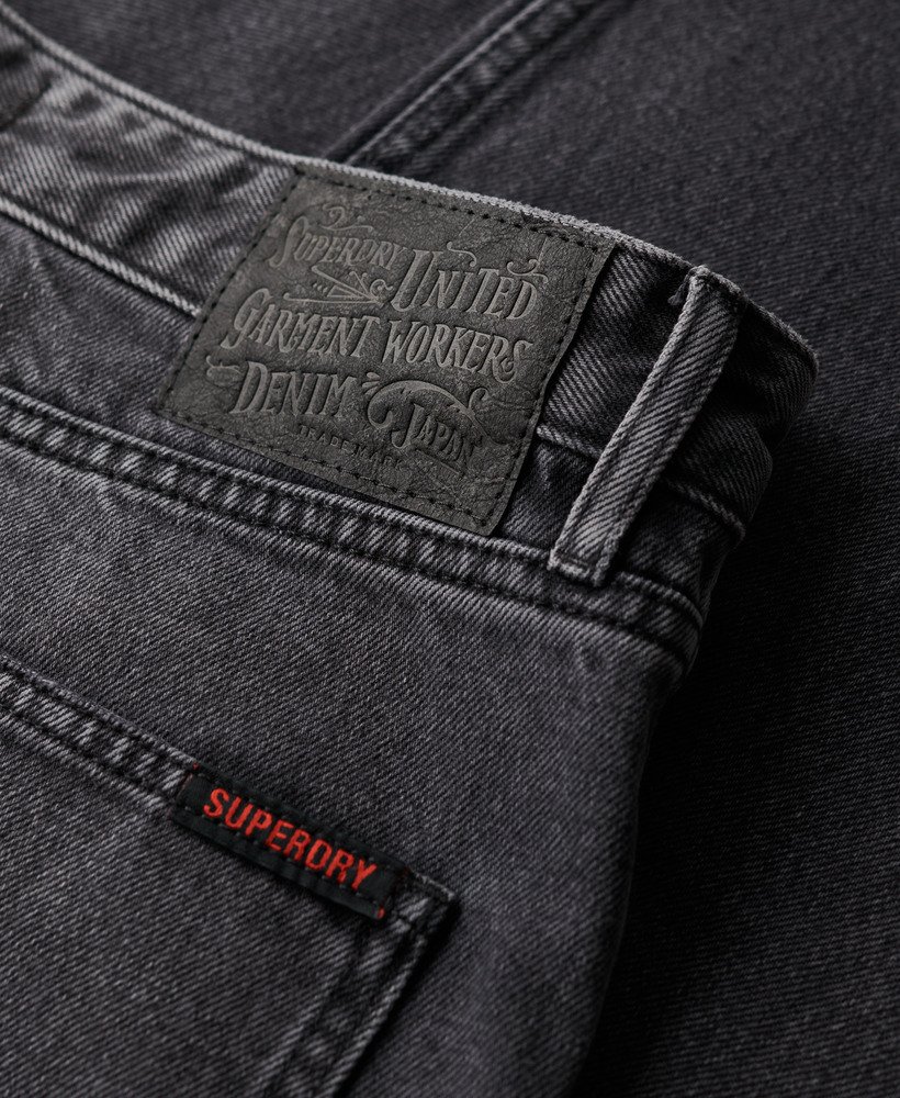 Mens - Organic Cotton Carpenter Jeans in Wisconsin Washed Black ...