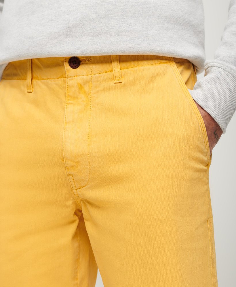 Men's - Vintage International Shorts in Cornsilk Yellow | Superdry UK