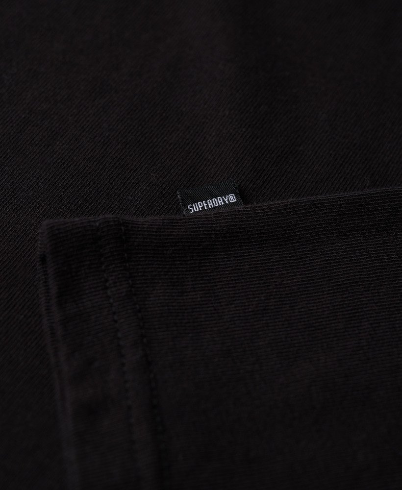 Mens - Core Logo Loose T-Shirt in Black Fade | Superdry UK
