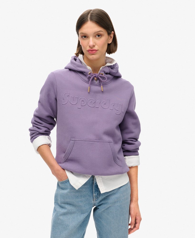 Superdry purple hoodie sale