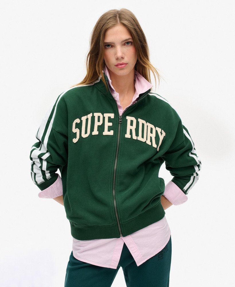 Superdry tracksuit top on sale