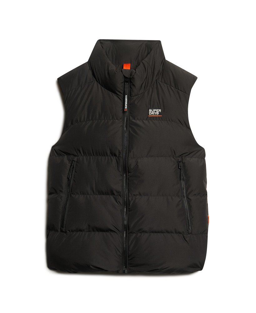 Women s Sports Puffer Gilet in Black Superdry CA EN