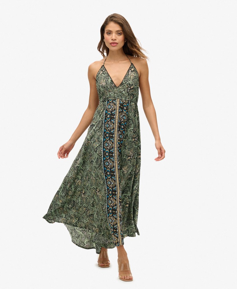 Superdry St Tropez Paisley Maxi Dress - Women's Womens Dresses Summer- dresses