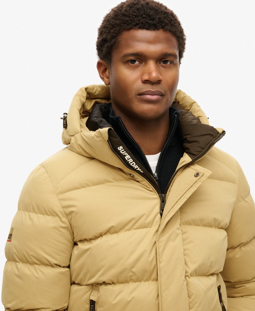 Doudoune superdry jaune sale