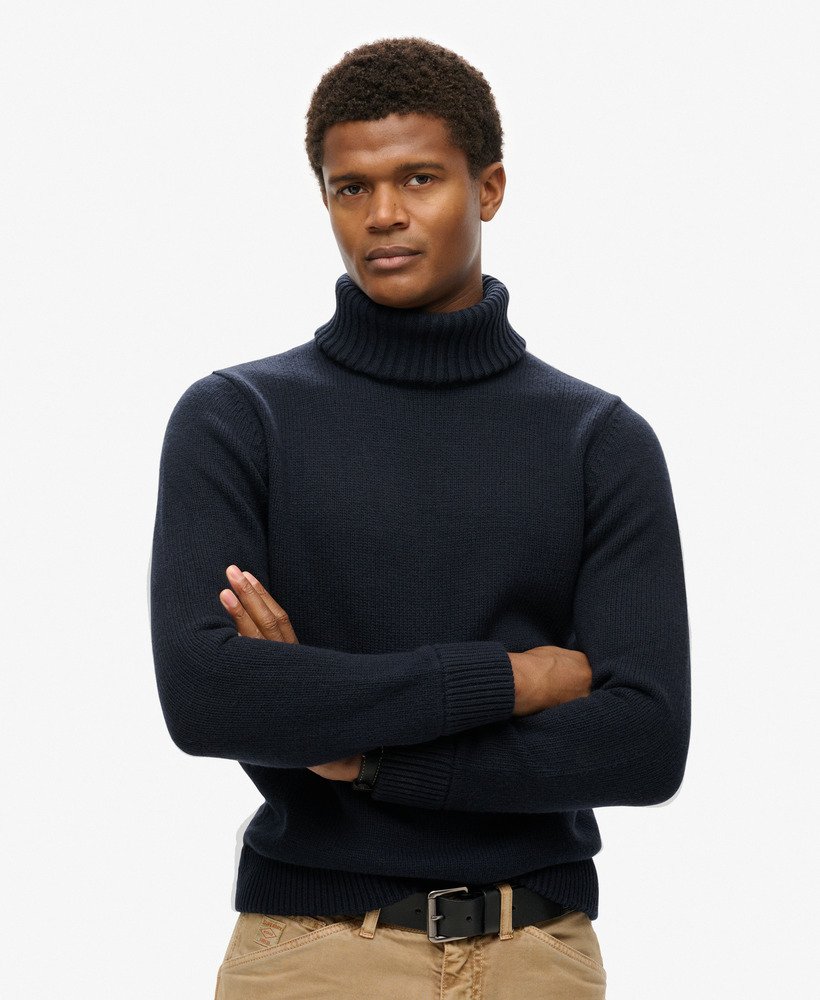 Black high neck jumper best sale