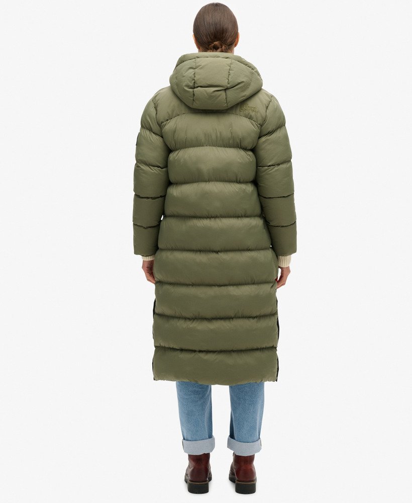 Cos hooded long puffer coat best sale