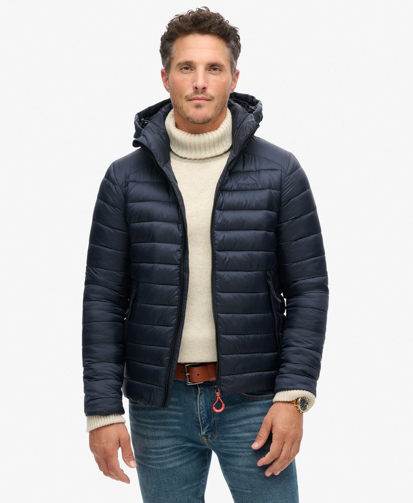 Superdry padded hooded jacket online