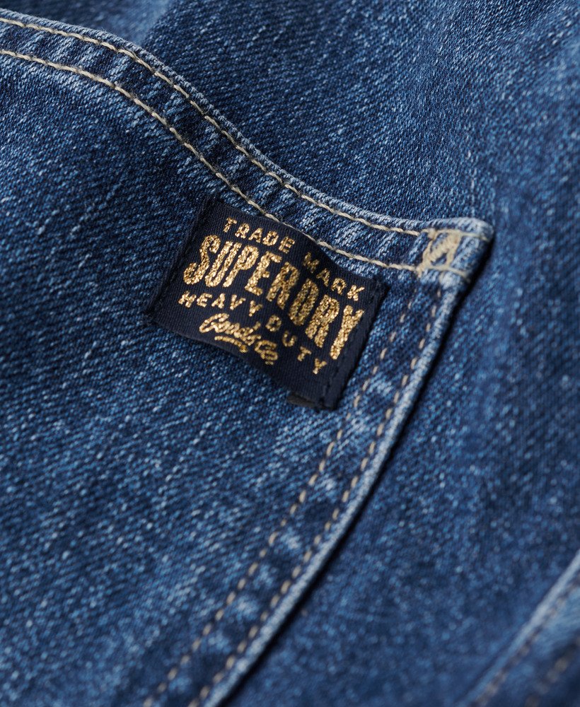 Womens - Denim Chore Jacket in Beverley Blue | Superdry UK