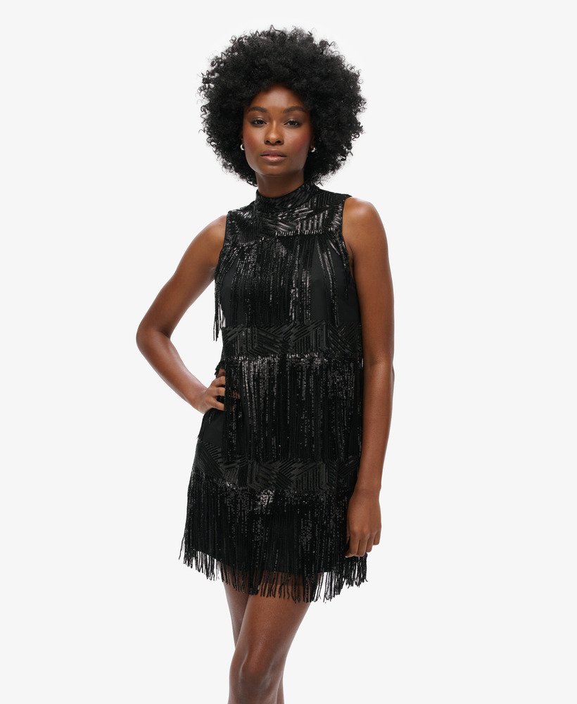 Fringe dress sequin hotsell