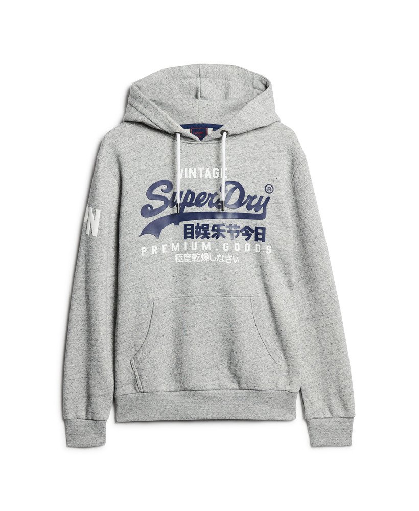 Superdry hoodie vintage logo on sale