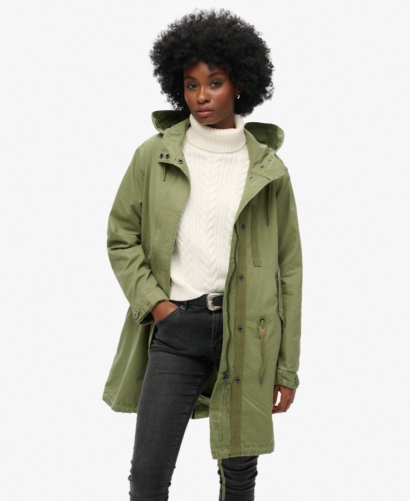 Khaki parka womens on sale