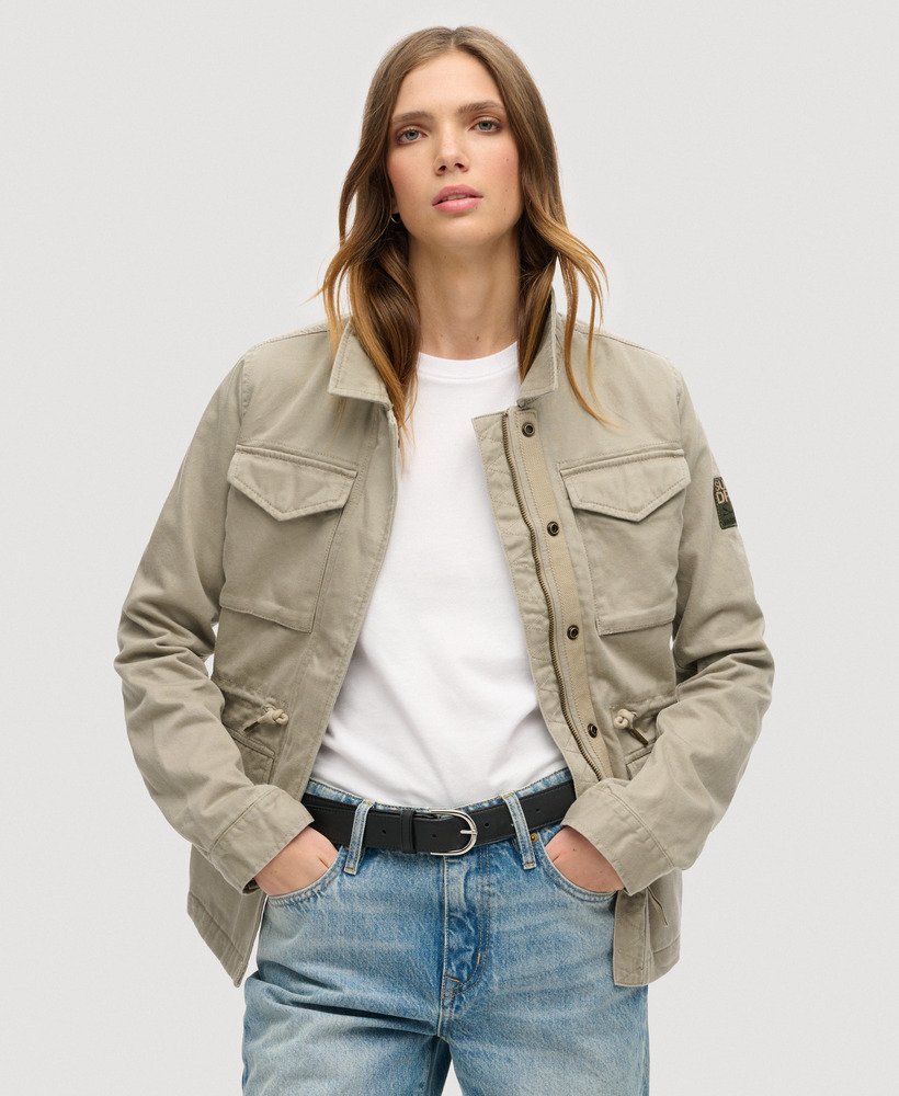 Khaki windbreaker womens hotsell