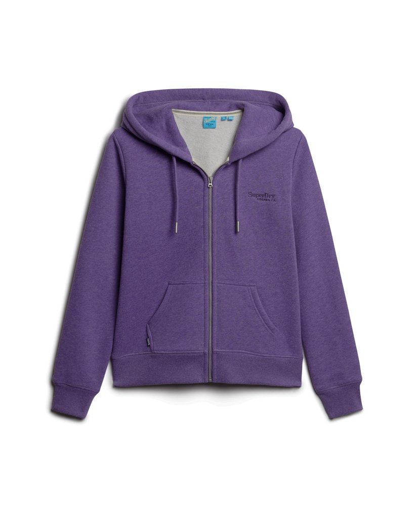 Purple zip up sweater sale