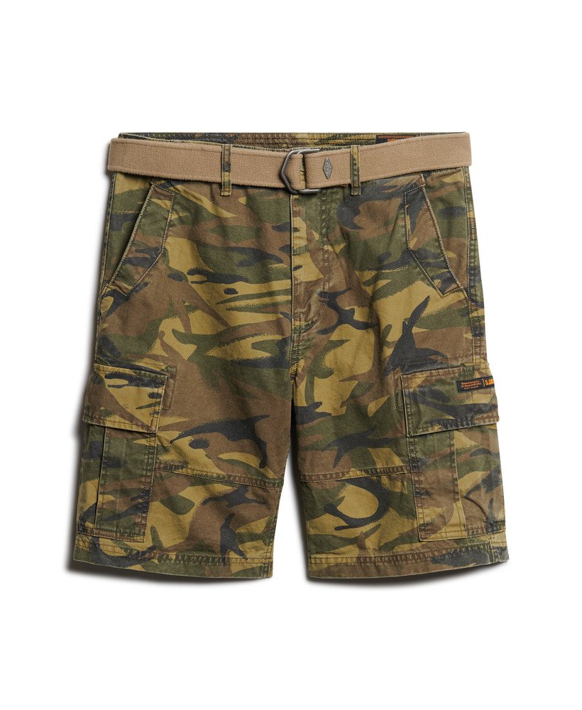 Men s Heavy Cargo Shorts in Nathan Camo Superdry UK