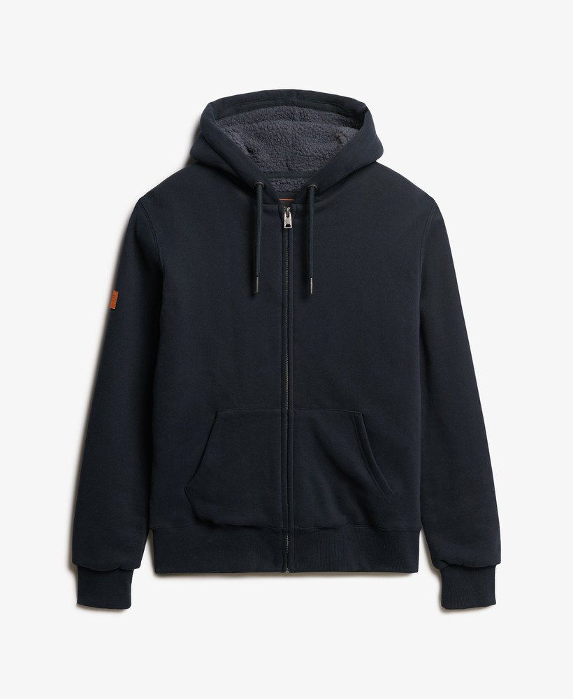Pull Cardigan Homme épais Avec Fermeture éclair - Sans Capuche, Doublé Chaud, Style Décontracté