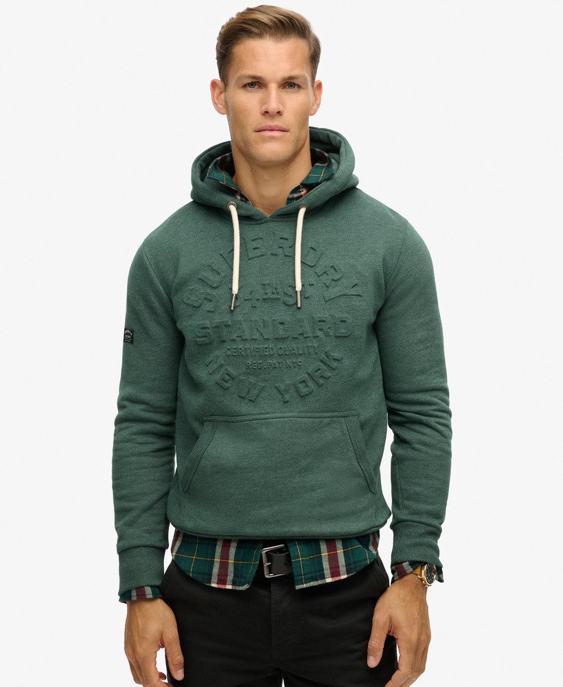 Green graphic hoodie mens sale