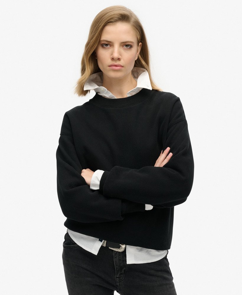 Relaxed fit women's sweatshirt sale