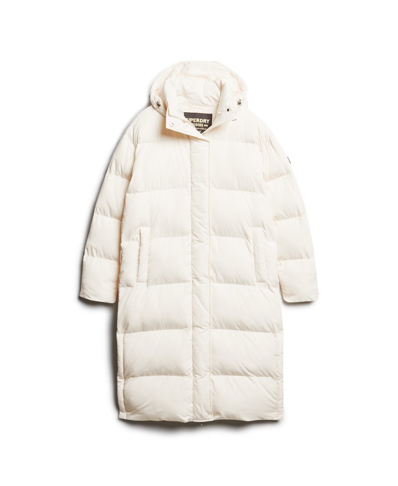 Superdry white puffer jacket online