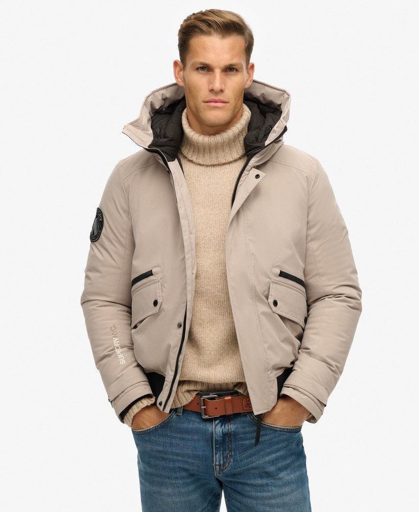 Bomber rembourré homme sale