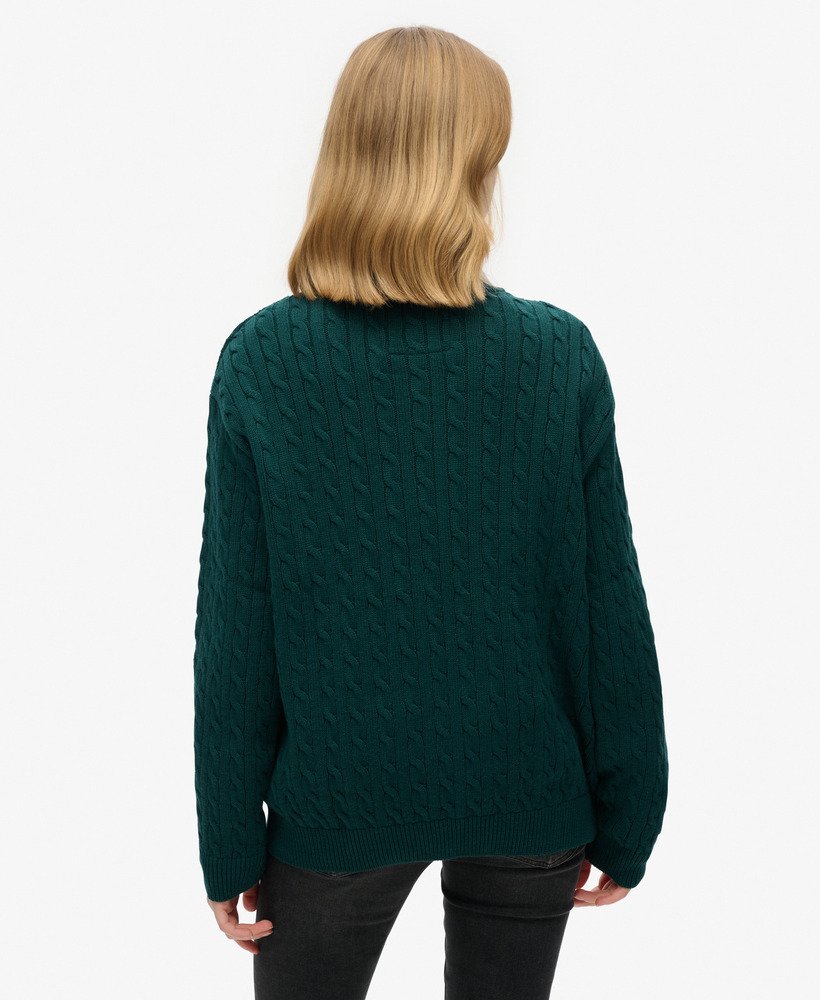 Dark green jumpers womens best sale