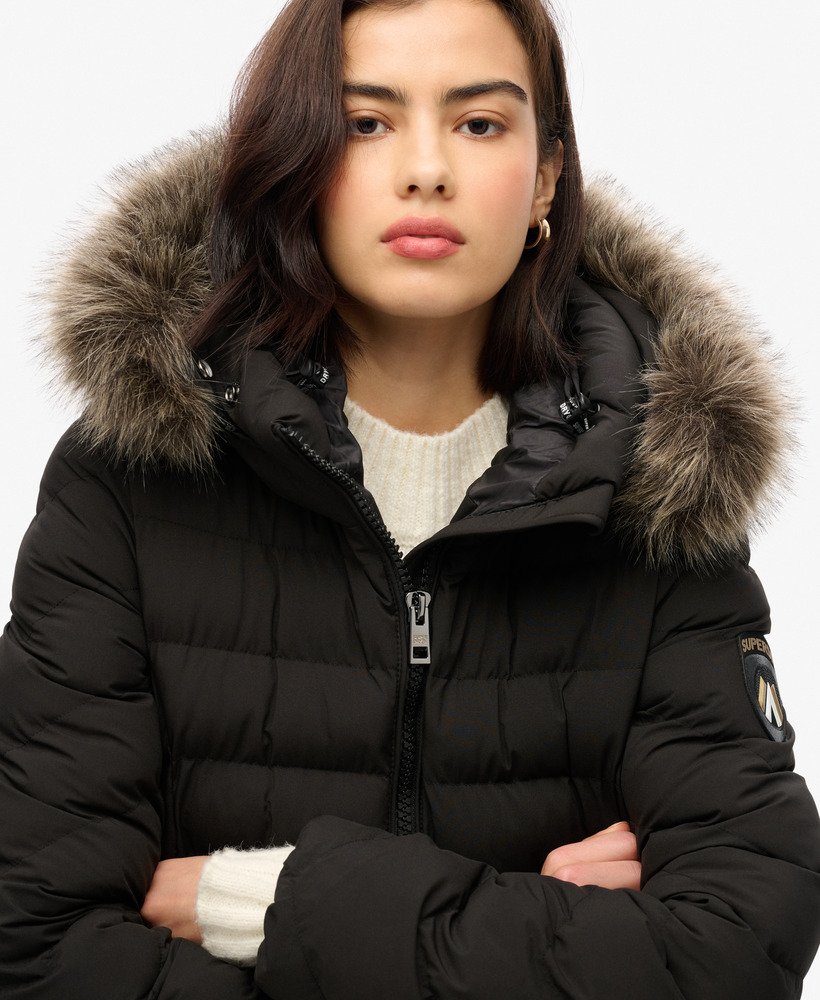 Superdry plus size coats deals