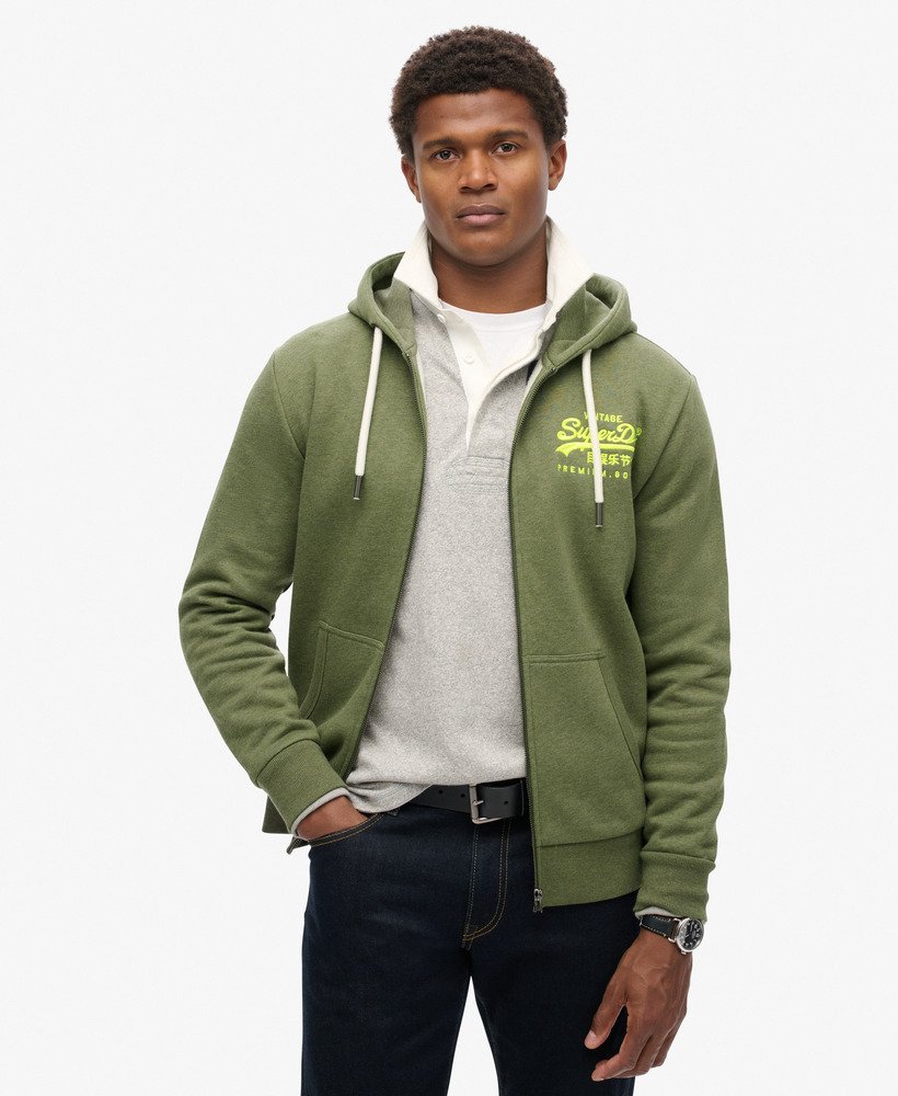 Superdry established zip hoodie sale