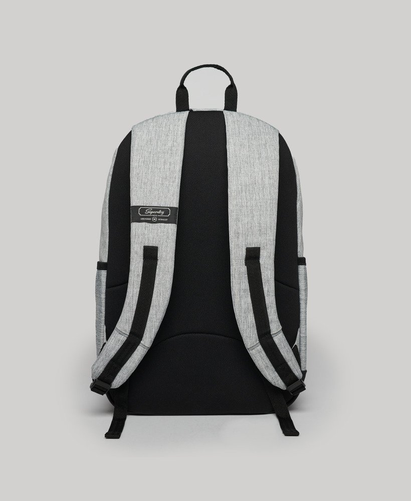 Superdry grey backpack on sale