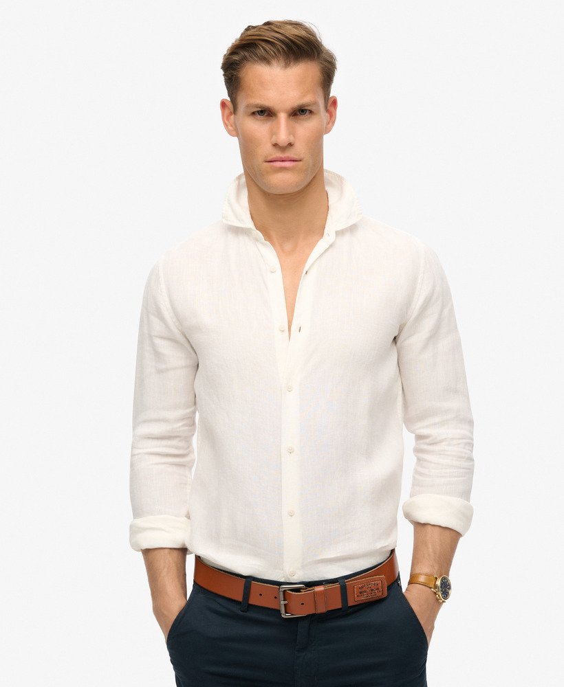 Linen long sleeve shirts best sale