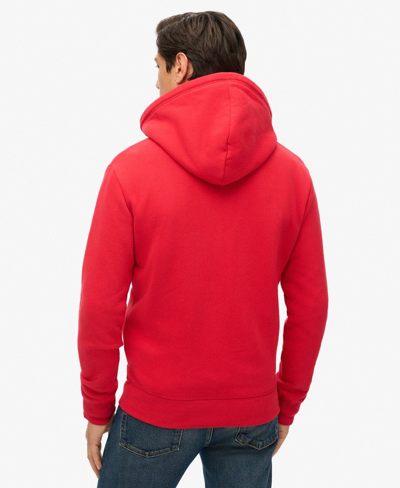 Cheap red zip up hoodie best sale