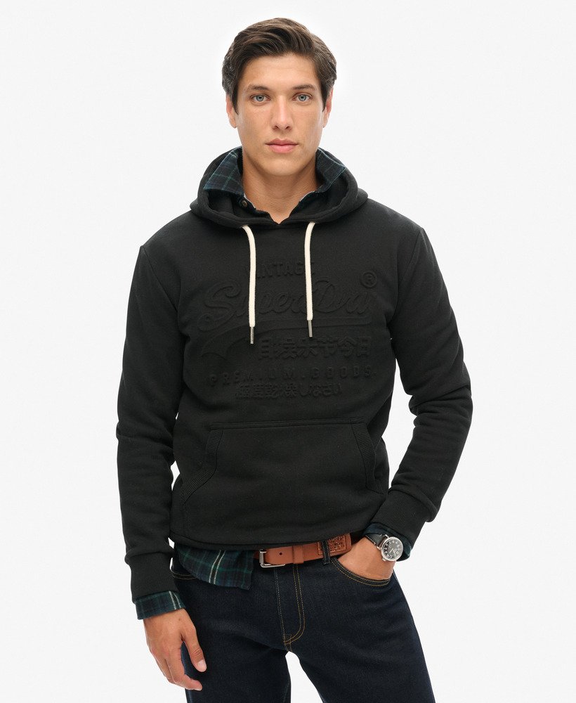 Black graphic hoodie mens on sale