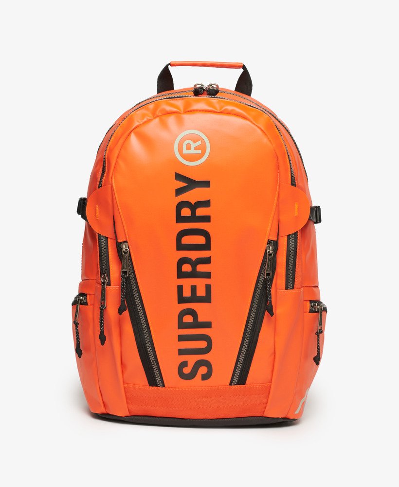 Men s Tarp Rucksack in Bold Orange pelican Superdry