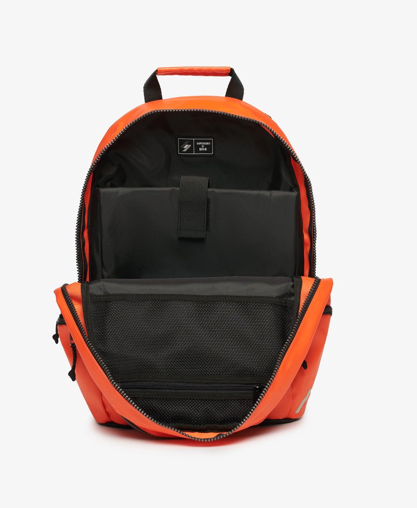 Superdry orange backpack deals