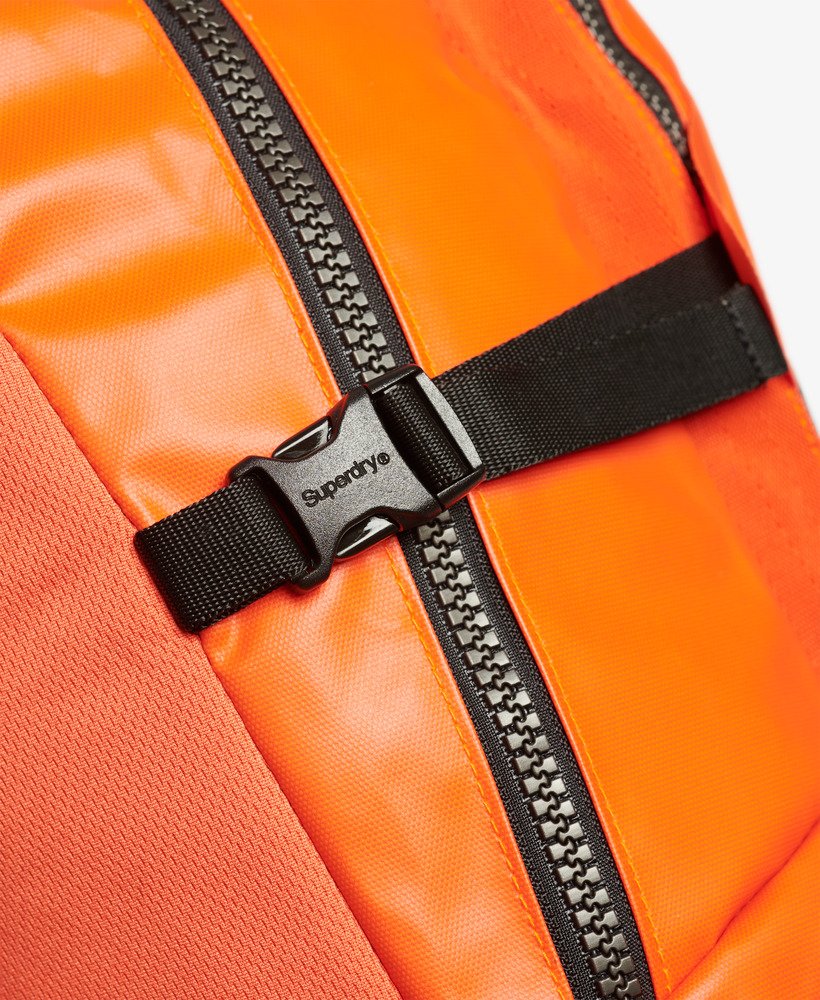 Orange superdry backpack on sale